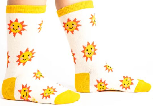 Mellow Mushroom 3 Pack Youth Crew Socks