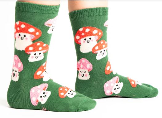 Mellow Mushroom 3 Pack Youth Crew Socks