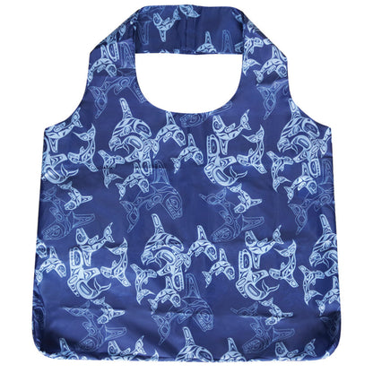 Foldable Shopping Bag Orca Family
