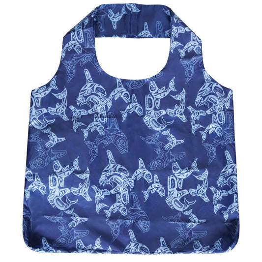 Foldable Shopping Bag Orca Family