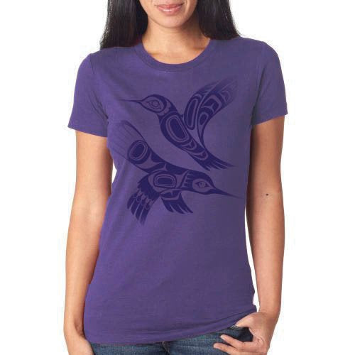 Ladies Infinite Joy Hummingbird Tshirt