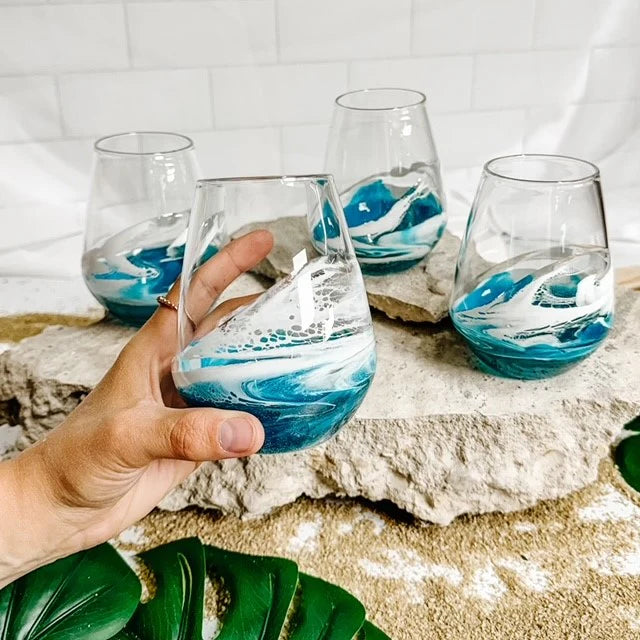 Wine Glass Ocean Vibes (single)