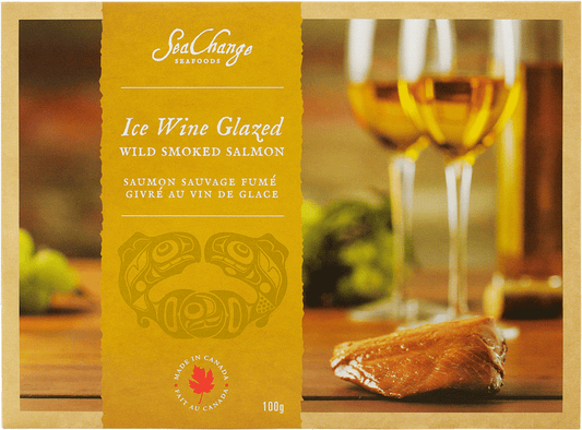 Ice Wine Glazed Smoked Salmon