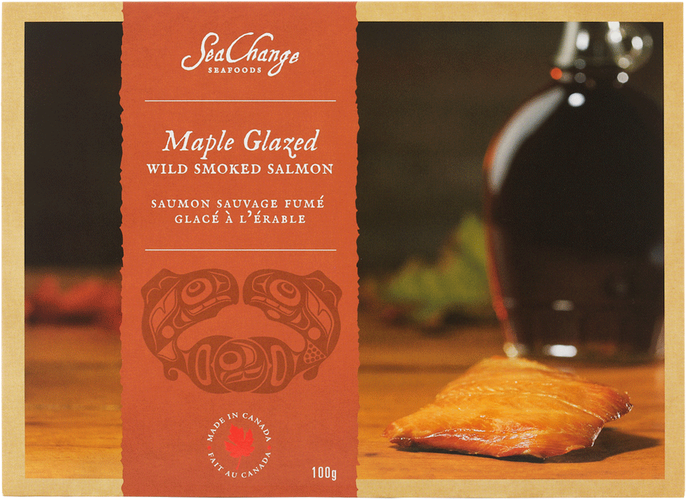 Maple Glazed Smoked Salmon